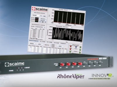 interrogateur optique MDX8000 pour capteurs à réseaux de Bragg SCAIME